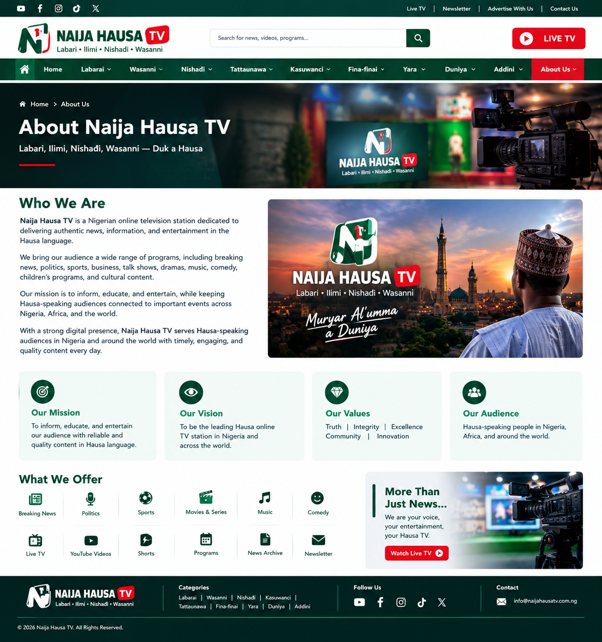 Read more about the article Hausa TV: Cikakken Jagora Kan Yadda Zaku Kalli Shirye-Shiryenku A Cikin Sauƙi